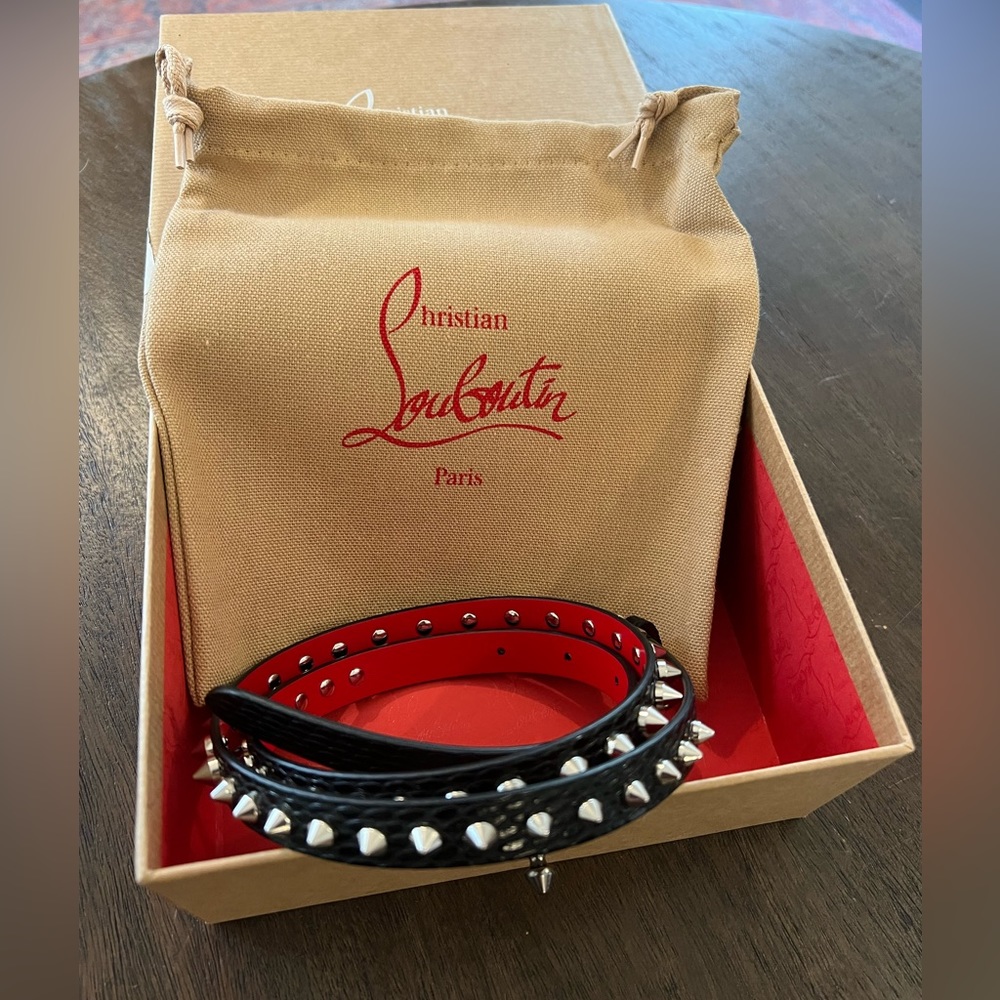 Christian Louboutin Spike Belt